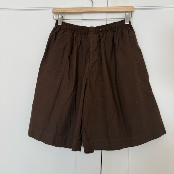 Wright & Doyle Hori Hori Shorts in Brown - Picture 1 of 4